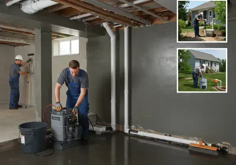 Basement Waterproofing and Flood Prevention process in Bainbridge, PA